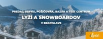 Rýchla a kvalitná požičovňa lyží v Bratislave